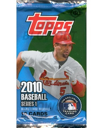 2010 Topps Series 1 Baseball Hobby Pack