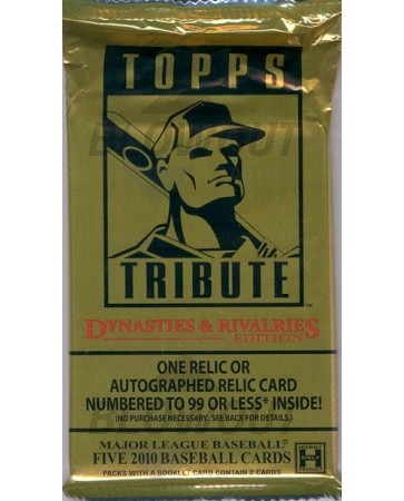 2010 Topps Tribute Baseball Hobby Pack