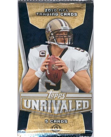 2010 Topps Unrivaled Football Hobby Pack