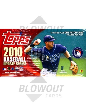 2010 Topps Update Series Baseball Blaster Box