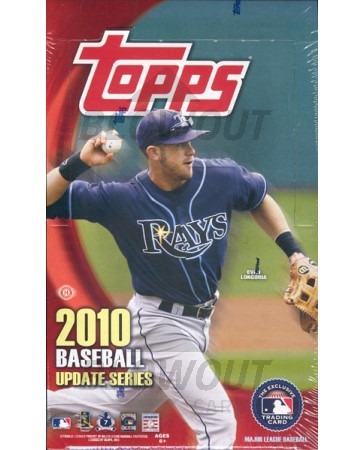 2010 Topps Update Series Baseball Hobby 12 Box Case