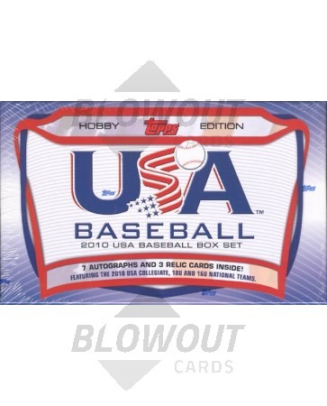 2010 Topps USA Baseball Team Set Box