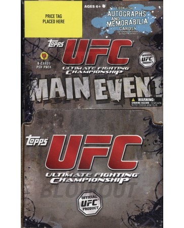 2010 Topps UFC Main Event Gravity Feed Box