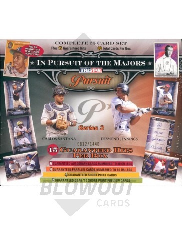 2010 Tristar In Pursuit of the Majors Ser 2 Baseball 24 Box Case