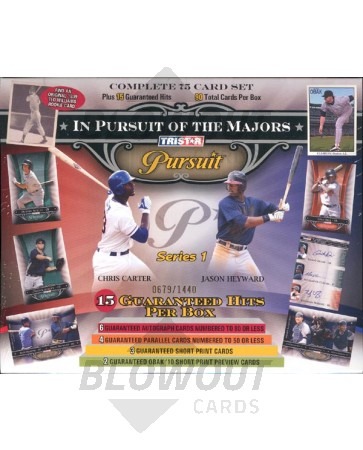 2010 Tristar In Pursuit of the Majors Ser 1 Baseball Box