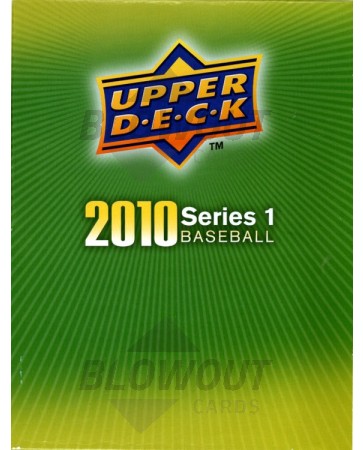 2010 Upper Deck Series 1 Baseball Gravity Feed Retail 6 Box Case