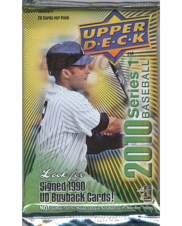 2010 Upper Deck Series 1 Baseball Hobby Pack