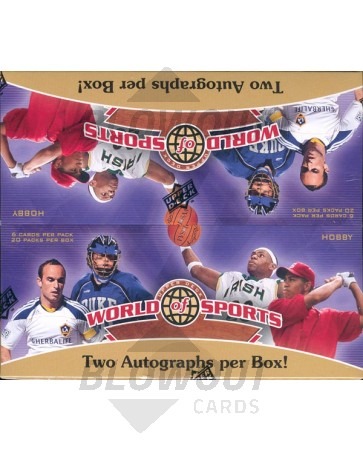 2010 Upper Deck World of Sports 18 Box Case
