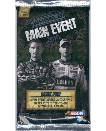 2010 Wheels Main Event Racing Hobby Pack