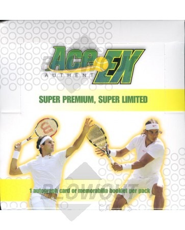 2011 Ace Authentic EX Inaugural Edition Tennis Box