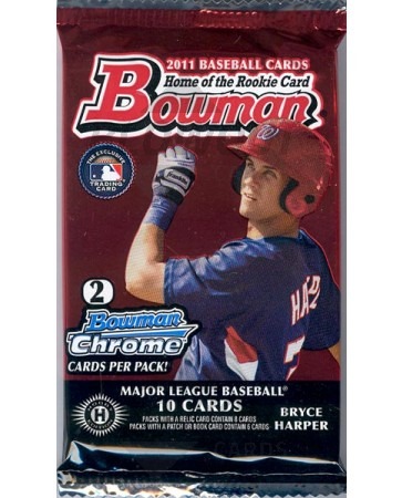 2011 Bowman Baseball Hobby Pack
