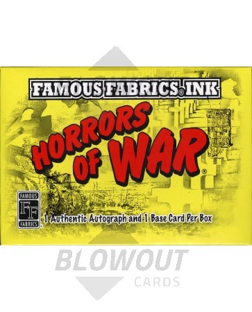 2011 Famous Fabrics Ink - Horrors of War Box