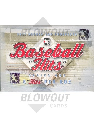 2011 ITG Heroes & Prospects "Hits" Series 1 Baseball 12 Box Case