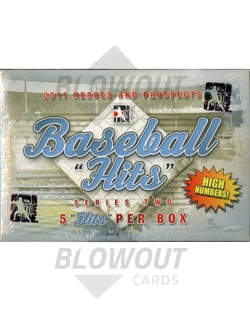 2011 ITG H/P Hits Series 2 High Num Update Baseball Box