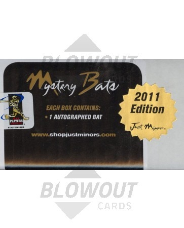 2011 Just Minors Mystery Bats Baseball Hobby Box