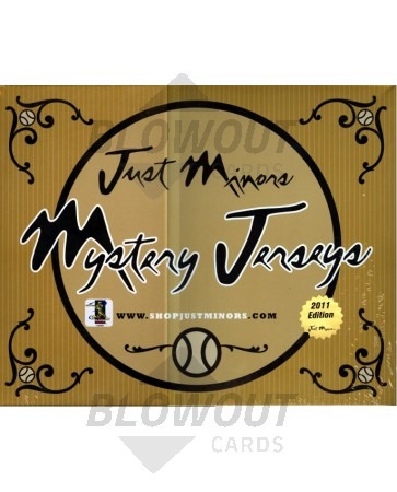 2011 Just Minors Mystery Jerseys Baseball 6 Box Case