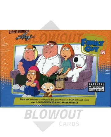 2011 Leaf Family Guy Seasons 3, 4 & 5 Trading Cards Box