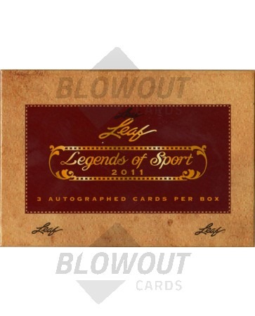 2011 Leaf Legends of Sport Trading Cards 12 Box Case