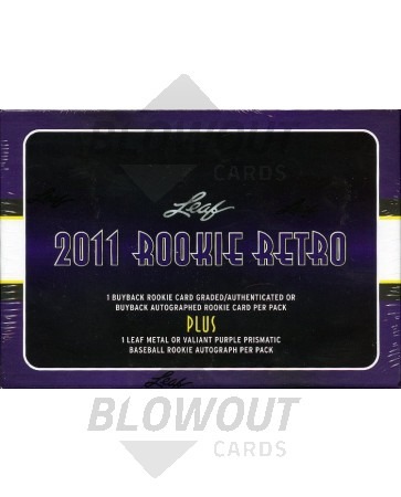 2011 Leaf Rookie Retro 4 Box Case