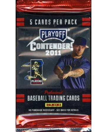 2011 Playoff Contenders Baseball Hobby Pack