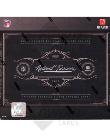 2011 Playoff National Treasures Football Hobby Box