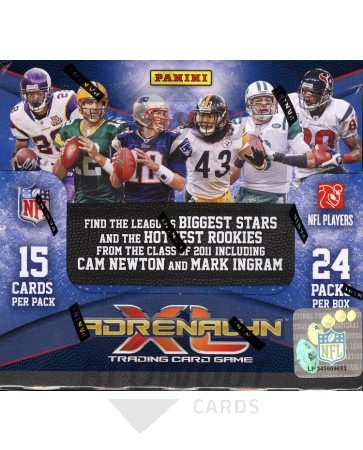 2011 Panini Adrenalyn Football Booster Box