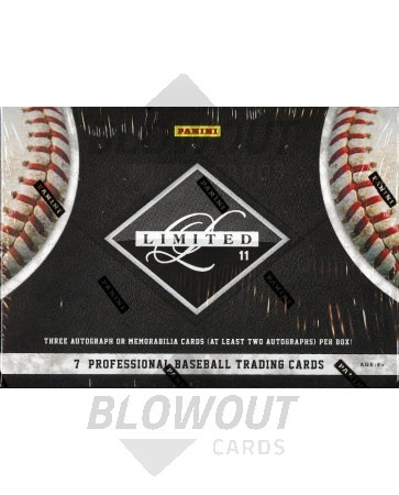 2011 Panini Limited Baseball Hobby Box