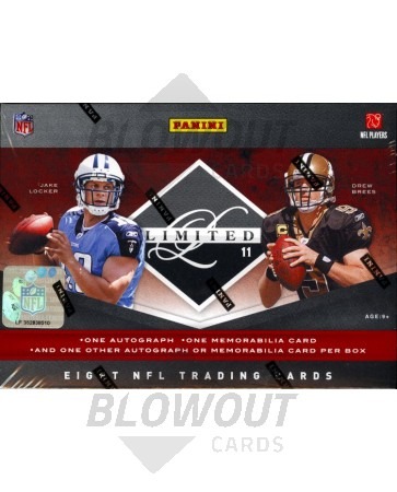 2011 Panini Limited Football Hobby 15 Box Case