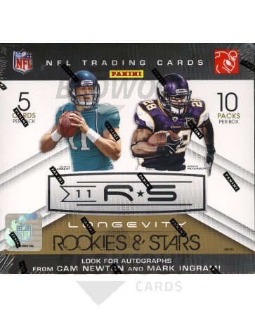 2011 Panini Rookies & Stars Longevity Football Box