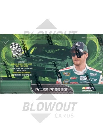 2011 Press Pass Nascar Racing Hobby 10 Box Case