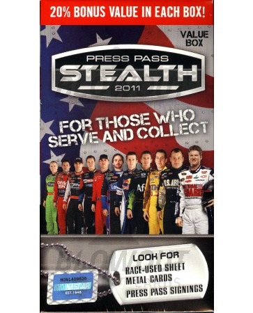 2011 Press Pass Stealth Racing Blaster 20 Box Case