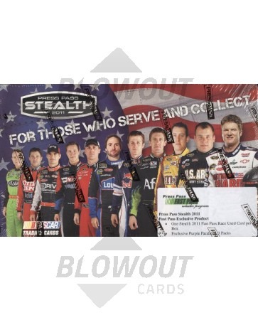 2011 Press Pass Stealth Fast Pass Racing Hobby Box