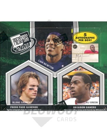 2011 Press Pass Football Hobby Box