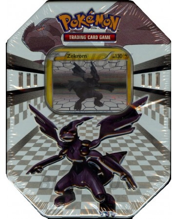 Pokemon 2011 Spring Tins Black & White: New Legends ZekromTin