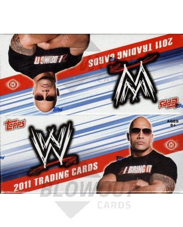 2011 Topps WWE Wrestling Hobby Box