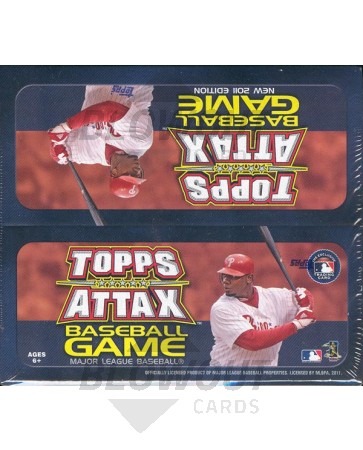 2011 Topps Attax Baseball Booster Box