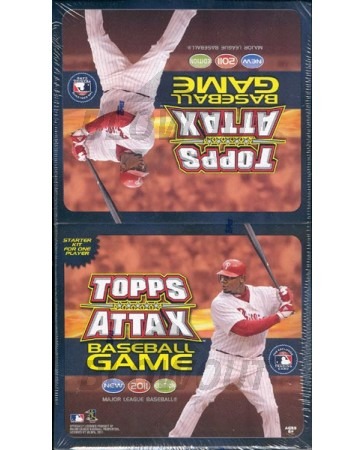 2011 Topps Attax Baseball Value Pack Box
