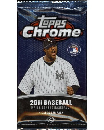 2011 Topps Chrome Baseball Hobby Pack
