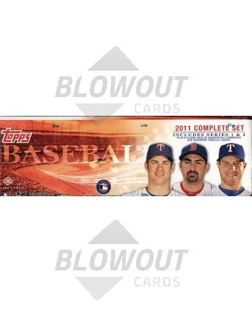 2011 Topps Baseball Factory Set - Hobby 12 Set Case