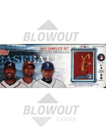 2011 Topps Baseball Factory Set - Geoffery Giraffe