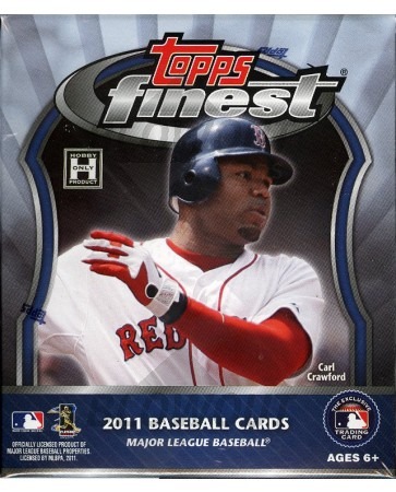 2011 Topps Finest Baseball Hobby Mini Box (6 packs)