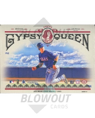 2011 Topps Gypsy Queen Baseball Hobby 10 Box Case