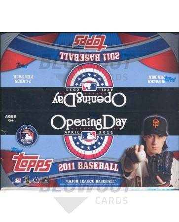 2011 Topps Opening Day Baseball Hobby 20 Box Case