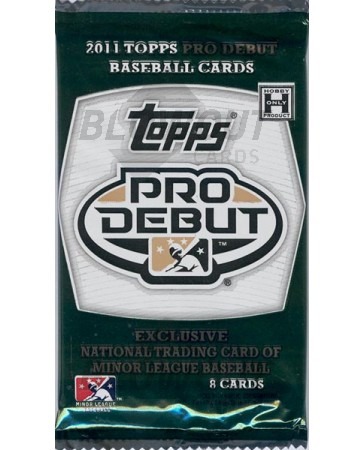 2011 Topps Pro Debut Baseball Hobby Pack