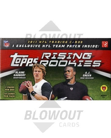 2011 Topps Rising Rookies Football Blaster Box