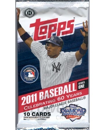 2011 Topps Series 1 Baseball Hobby Pack