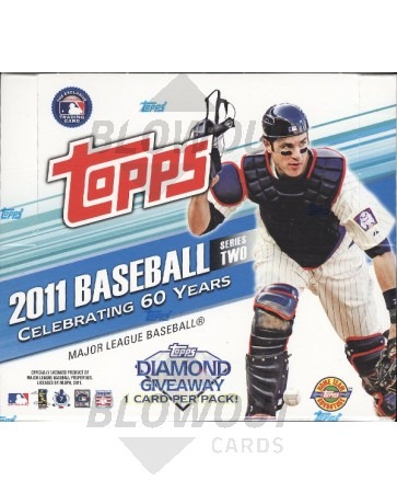 2011 Topps Series 2 Baseball Jumbo HTA Box