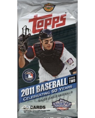 2011 Topps Series 2 Baseball Jumbo HTA Pack