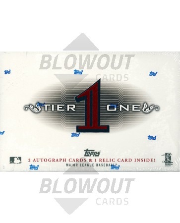 2011 Topps Tier One Baseball Hobby Box