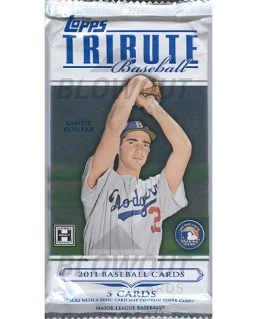 2011 Topps Tribute Baseball Hobby Pack